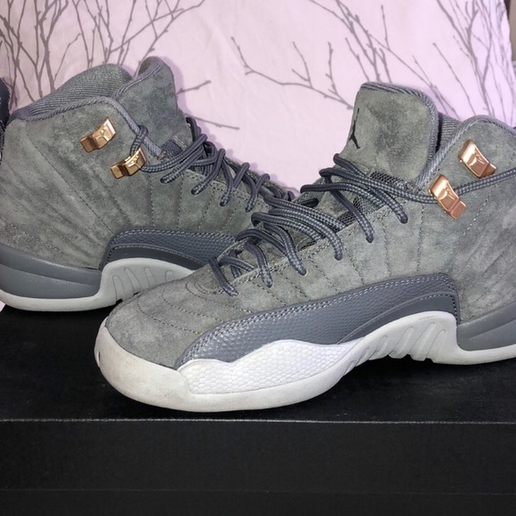 Wolf Grey Jordan 12s (GS) - Picture 1 of 2